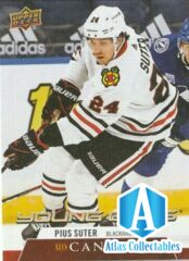 2020-21 Upper Deck Pius Suter Canvas Young Gun #C223